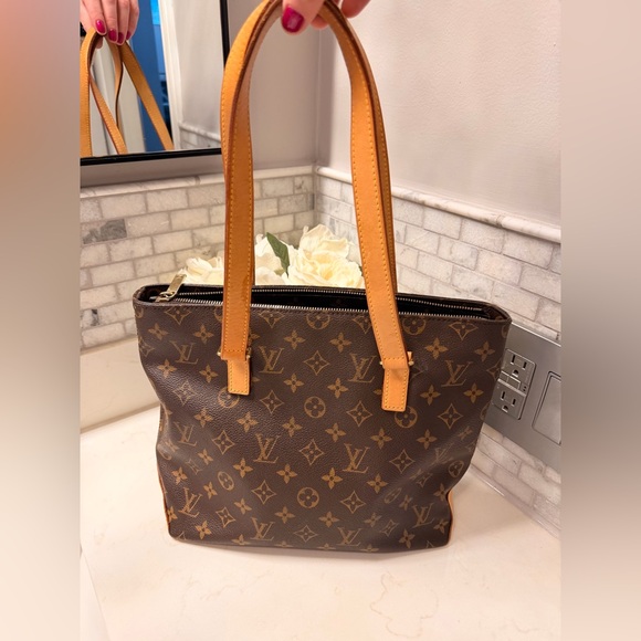 Louis Vuitton Brown Monogram Cabas Piano Bag - Picture 3 of 12